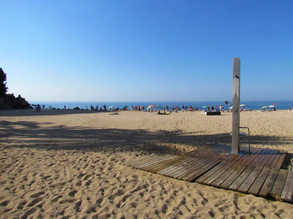 Удивительный Пляж Испании Европе — стоковое фото