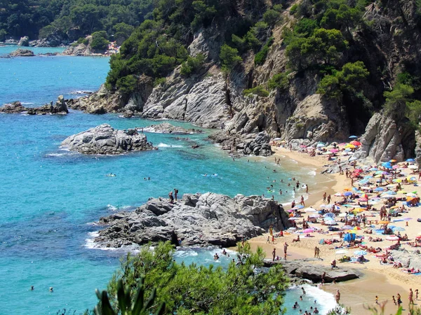 西班牙 欧洲令人惊叹的海滩 — 图库照片
