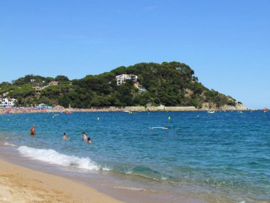 Güzel plaj. Akdeniz