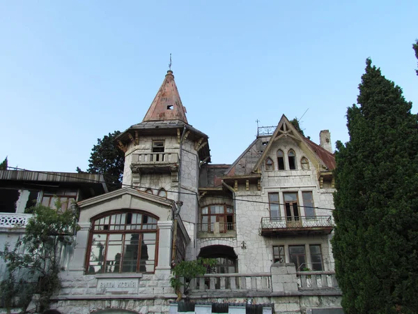 Opuszczony Dom Rodzinny Krymie Villa Ksenia — Zdjęcie stockowe