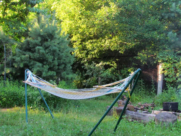 Hammock för avkoppling — Stockfoto