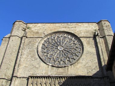 Santa Maria del Pi. Barselona, İspanya