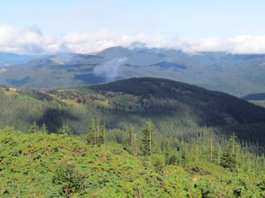 güzel dağ manzarası.