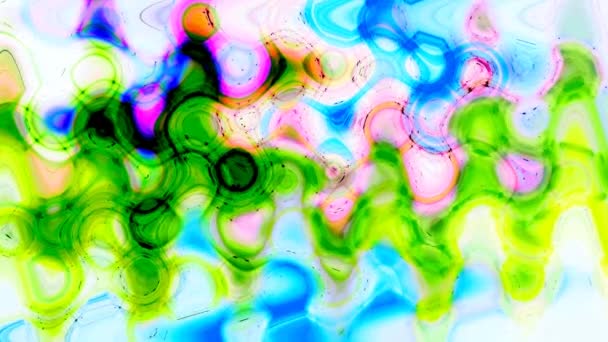 Animated Color Abstraction Stock Video Great Video 1920X1080 Video Clip — Stock Video