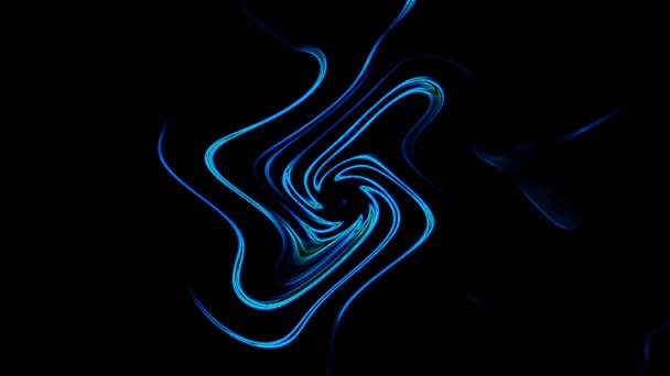 Blue Vortex Black Background Est Excellent Clip Vidéo Clip Vidéo — Video