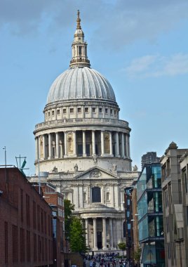 Londra 31 Ağustos 2018 sorunmuş St Paul Katedrali, Londra İngiltere yaz saati