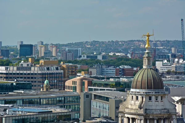 Юстиція Звідки Відкривається Вид Лондон Від Верхньої Частини Старого Бейлі — стокове фото