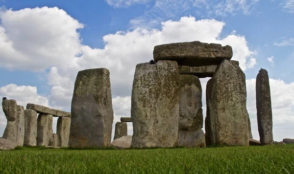 Rocks Stonehenge Egy Felhős Nyári Nap — Stock Fotó