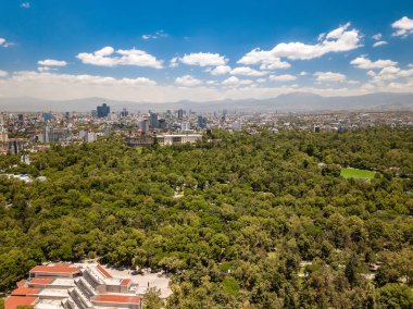 Mexico City - Chapultepec silueti 