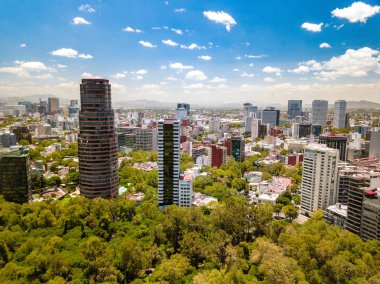 Mexico City - Chapultepec silueti 
