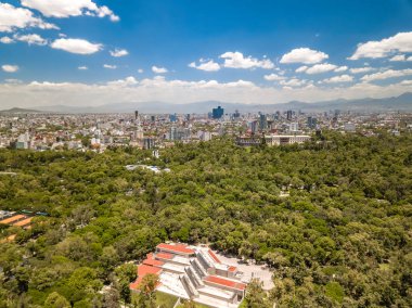 Mexico City - Chapultepec silueti 