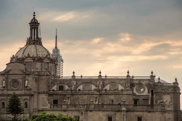 Mexiko Stadt Innenstadt Kathedrale — Stockfoto