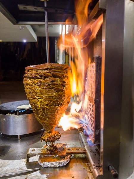 Tacos Mexicanos - Trompo de Pastor — Foto de Stock