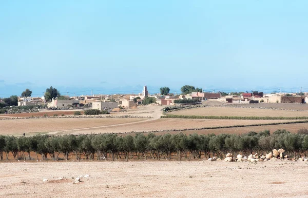 Марокканські Ландшафт Селище Марокко — стокове фото