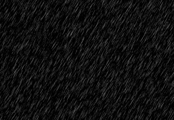 Lluvia Fuerte Sobre Fondo Negro Como Textura — Foto de Stock