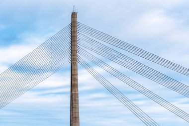 Detayını Riga'da askılı köprü
