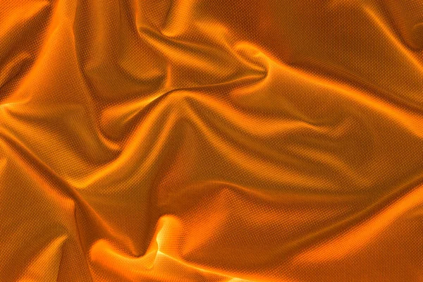 Golden Fabric Cloth Wave Background — Stock Photo, Image