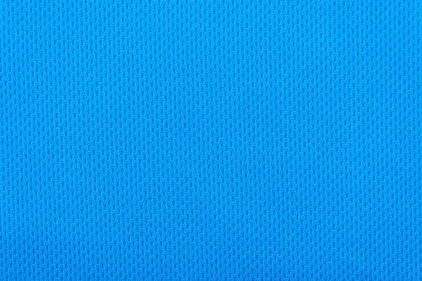 Smidig Yta Blå Polyester Sport Shirt Som Bakgrund Eller Konsistens — Stockfoto