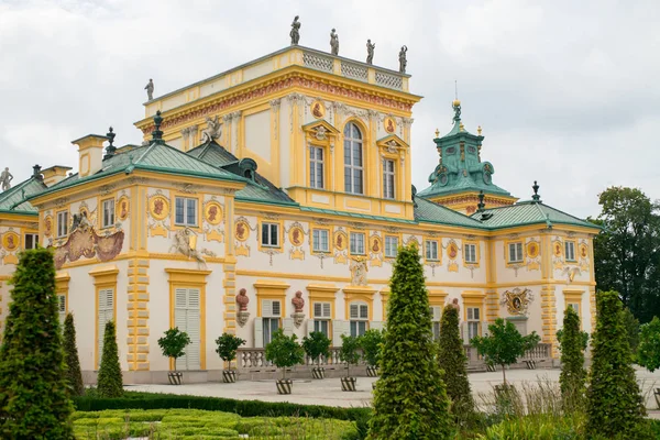 Palais Royal Wilanow Varsovie Pologne — Photo