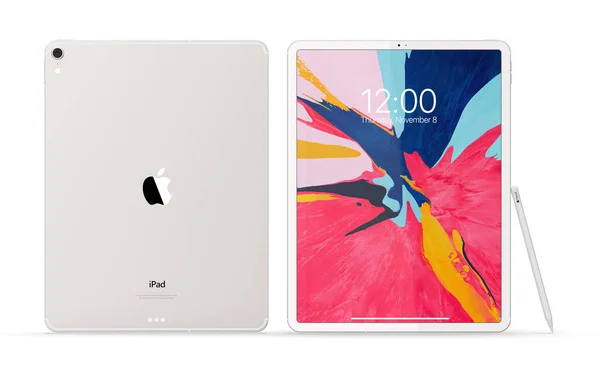 Krakov Polsko Listopadu 2018 Ipad Pro Novou Verzi Tabletu Apple — Stock fotografie