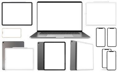 Tabletler, akıllı telefonlar ve laptop yeni sürümü.