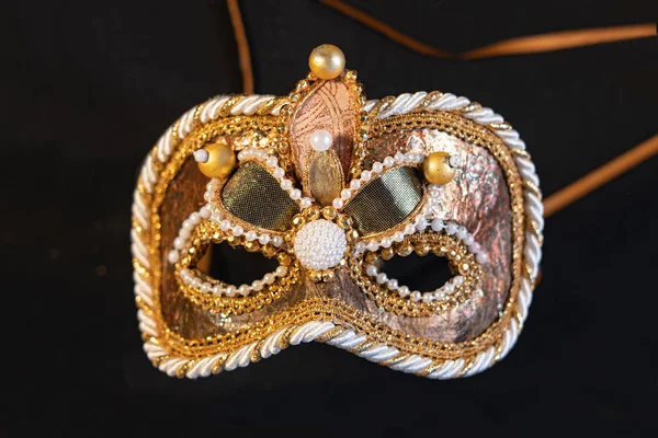 Tradiční Benátské Karnevalové Masky Ručně Vyrobené — Stock fotografie