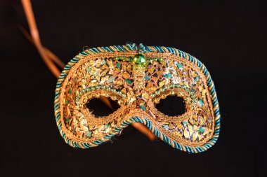 Venedik karnaval maskeleri, geleneksel el yapımı.