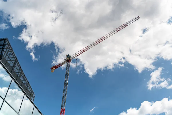 Cranes Work Loading — Stock Photo, Image