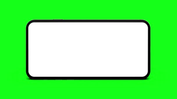 Смартфон Шаблон Макет Дизайн — стоковое видео