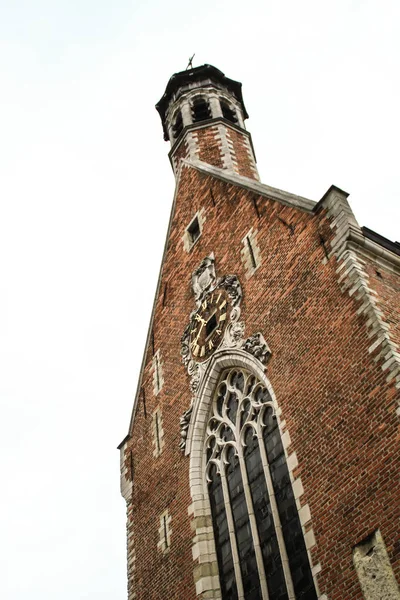 Fotografia Architektury Szczegóły Belgii Brukseli — Zdjęcie stockowe