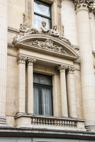 Фото Архитектуры Деталей Бельгийского Здания Брюсселе — стоковое фото