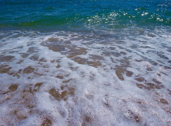 Olas Orilla Del Mar Negro — Foto de Stock