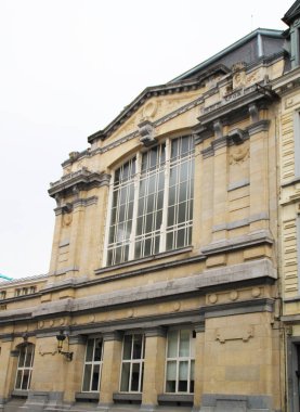 Antik mimari fotoğraf ve Brüksel builing detayları