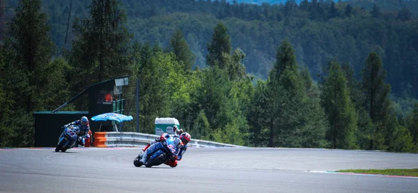 Moto Brno Августа 2018 Гран Чехии Мотоцикл Мотоцикл — стоковое фото