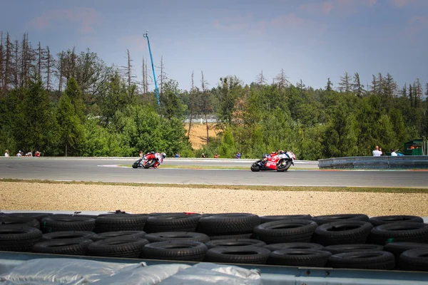 Moto Brno Agosto 2018 Gran Premio Checo Moto Motocicleta Ring — Foto de Stock