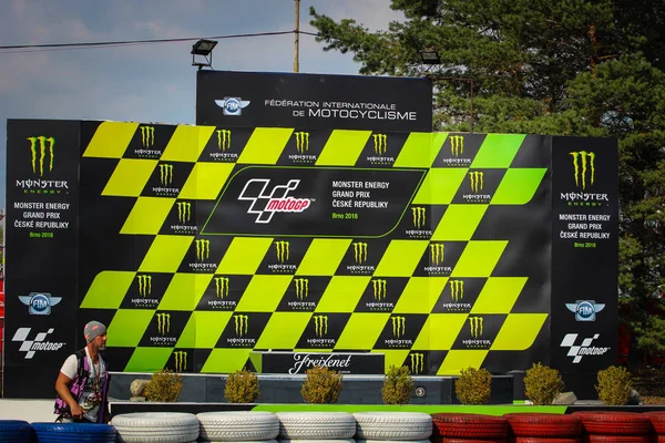 Copa Junior Adac Agosto 2018 Gran Premio Checo Moto Motocicleta — Foto de Stock