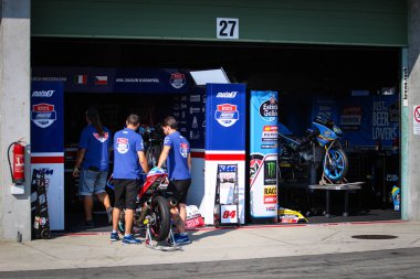 Moto Gp Brno 3-5 Ağustos 2018. Çek Grand Prix. Motosiklet (motosiklet) halka yarış.