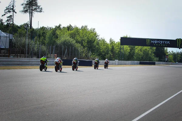 Moto Brno Agosto 2018 Gran Premio Checo Moto Motocicleta Ring — Foto de Stock