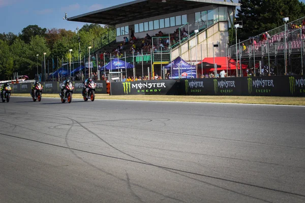 Moto Brno Agosto 2018 Gran Premio Checo Moto Motocicleta Ring — Foto de Stock