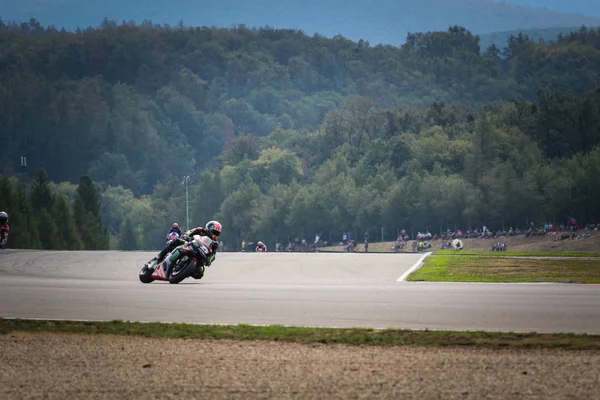 Moto Brno August 2018 Czech Grand Prix Motorbike Motorcycle Ring — Stock Photo, Image