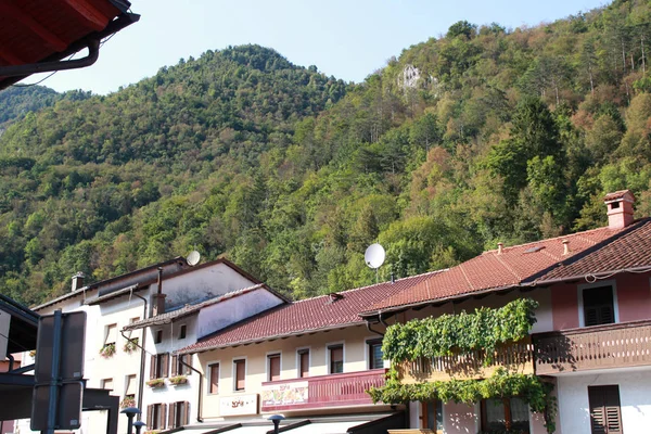 Slovenië Sloveense Alpen Weg Mountain Views Wandelen Kobarid — Stockfoto