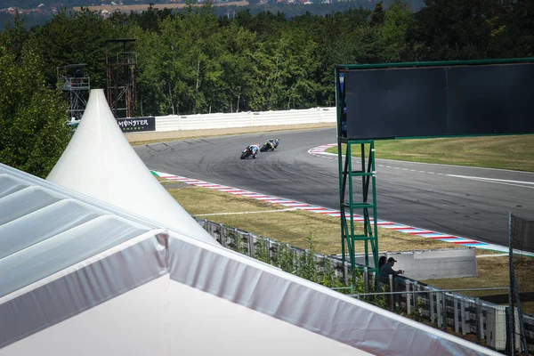 Moto Brno Agosto 2018 Gran Premio Checo Moto Motocicleta Ring — Foto de Stock