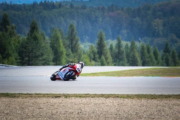 Moto Брно Серпня 2018 Чеська Гран Прі Кільце Гонки Мотоцикл — стокове фото