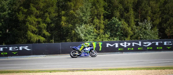 Moto Brno Ağustos 2018 Çek Grand Prix Motosiklet Motosiklet Halka — Stok fotoğraf