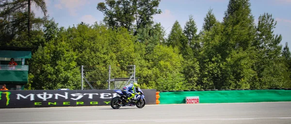 Moto Brno Agosto 2018 Grande Prémio República Checa Motocicleta Motocicleta — Fotografia de Stock