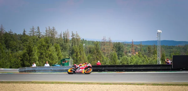 Moto Brno Agosto 2018 Grande Prémio República Checa Motocicleta Motocicleta — Fotografia de Stock