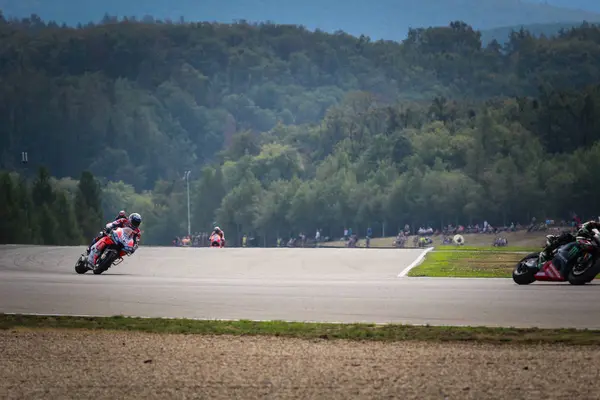 Moto Брно Серпня 2018 Чеська Гран Прі Кільце Гонки Мотоцикл — стокове фото