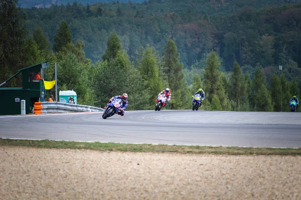 Moto Brno Srpna 2018 Český Grand Prix Motorka Motocykl Prsten — Stock fotografie