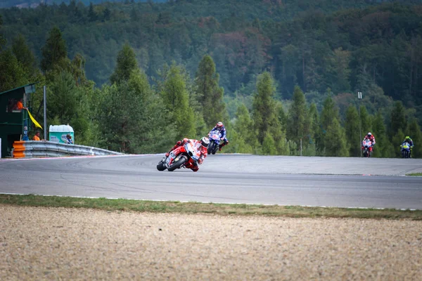 Moto Брно Серпня 2018 Чеська Гран Прі Кільце Гонки Мотоцикл — стокове фото