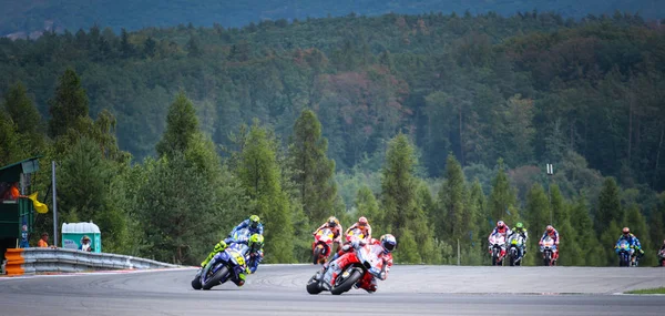 Moto Brno Srpna 2018 Český Grand Prix Motorka Motocykl Prsten — Stock fotografie